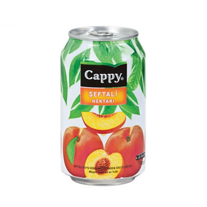 Cappy Meyve Suyu Şeftali Aromalı 330 ml 12 Adet